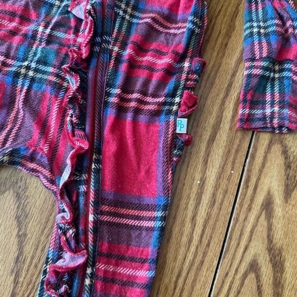 POSH PEANUT Plaid Baby Onesie - Picture 3 of 4